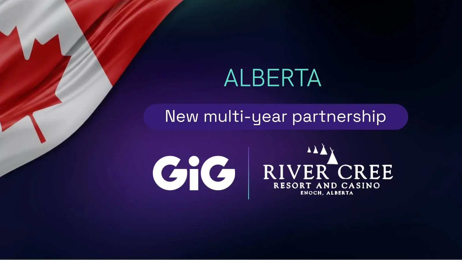Gaming Innovation Group image released with “October 14, 2026 River Cree Resort & Casino chooses GiG to power its iGaming expansion in Alberta”